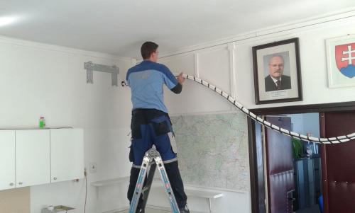 Klimatizácia obecného úradu