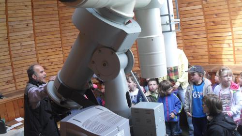 Návšteva hvezdárne v Partizánskom