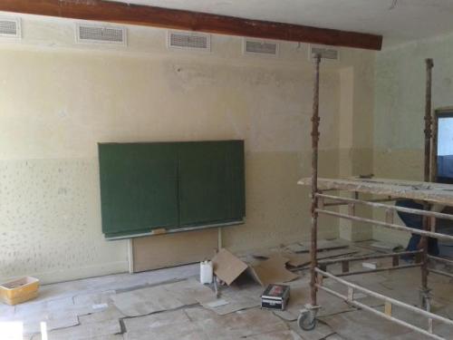 Opravy triedy základnej školy