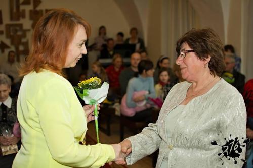 Prijatie jubilantov v obradnej miestnosti