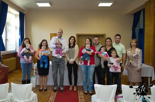 Vítanie detí do života - október