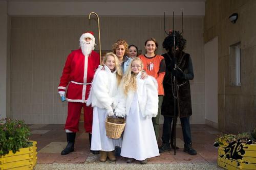 Pochôdzka Mikuláša po obci