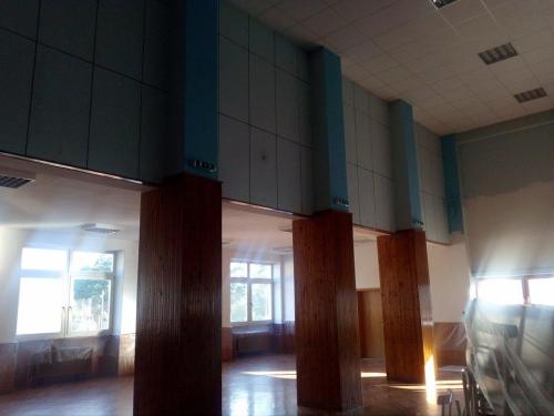 Maľovanie Domu kultúry SNP