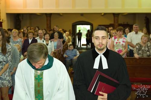 Dni obce - svätá omša a odhalenie sochy