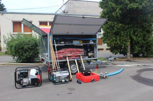 Ukážky dobrovoľného hasičského zboru